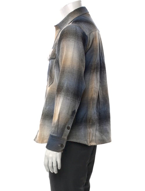 Corridor Plaid Print Long Sleeve Shirt