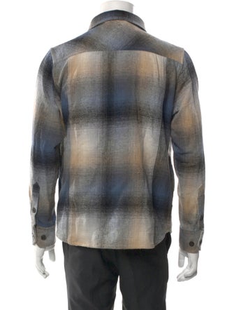 Corridor Plaid Print Long Sleeve Shirt