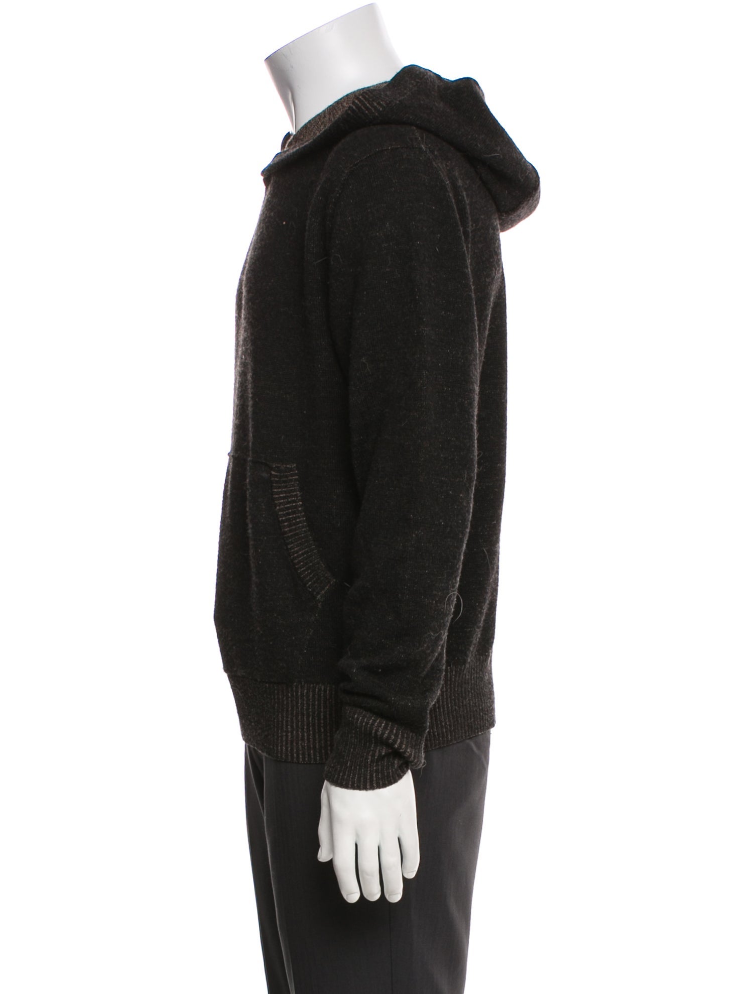 Corridor Wool V-Neck Hoodie
