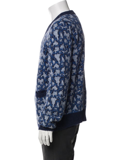 Corridor Alpaca Camouflage Print Cardigan