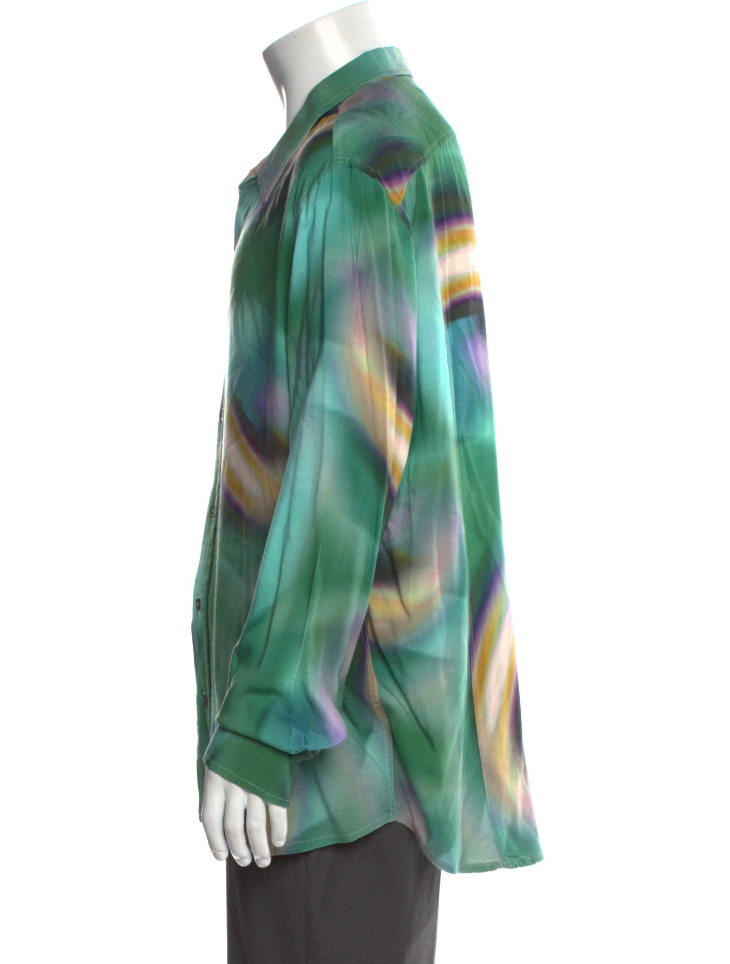 Corridor Tie-Dye Print Long Sleeve Shirt