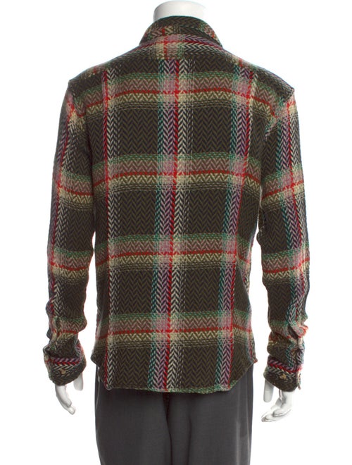 Corridor Plaid Print Long Sleeve Shirt