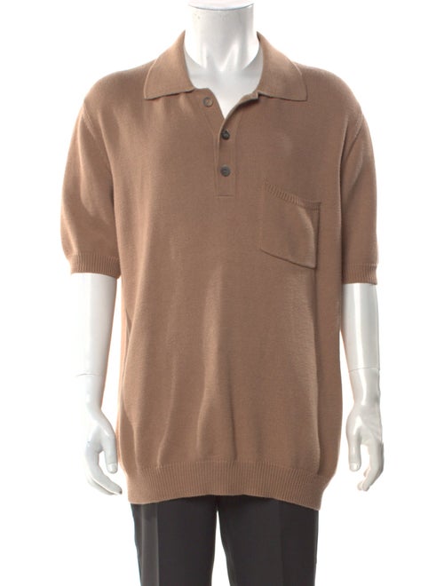 Corridor Mock Neck Short Sleeve Polo Sweater