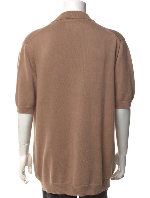 Corridor Mock Neck Short Sleeve Polo Sweater