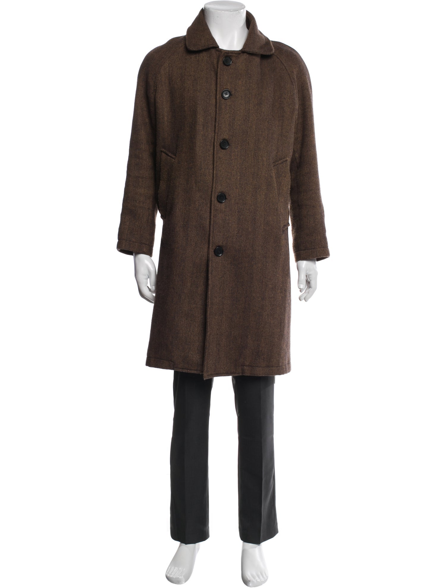 Corridor Tweed Pattern Overcoat