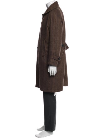 Corridor Tweed Pattern Overcoat
