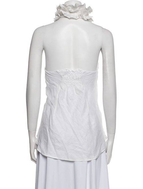 Corridor Linen Mock Neck Top