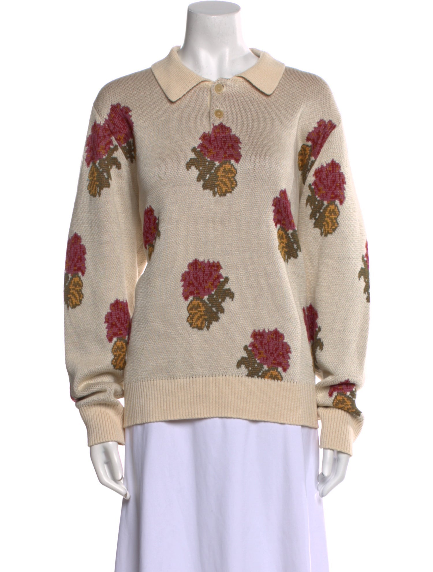 Corridor Printed Crew Neck Sweater