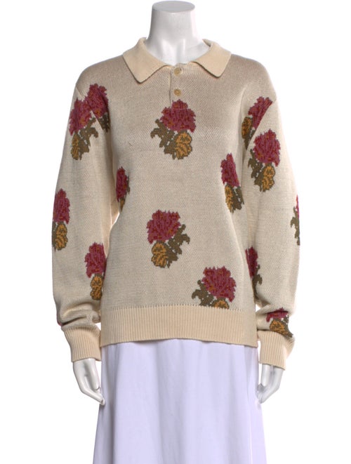 Corridor Printed Crew Neck Sweater