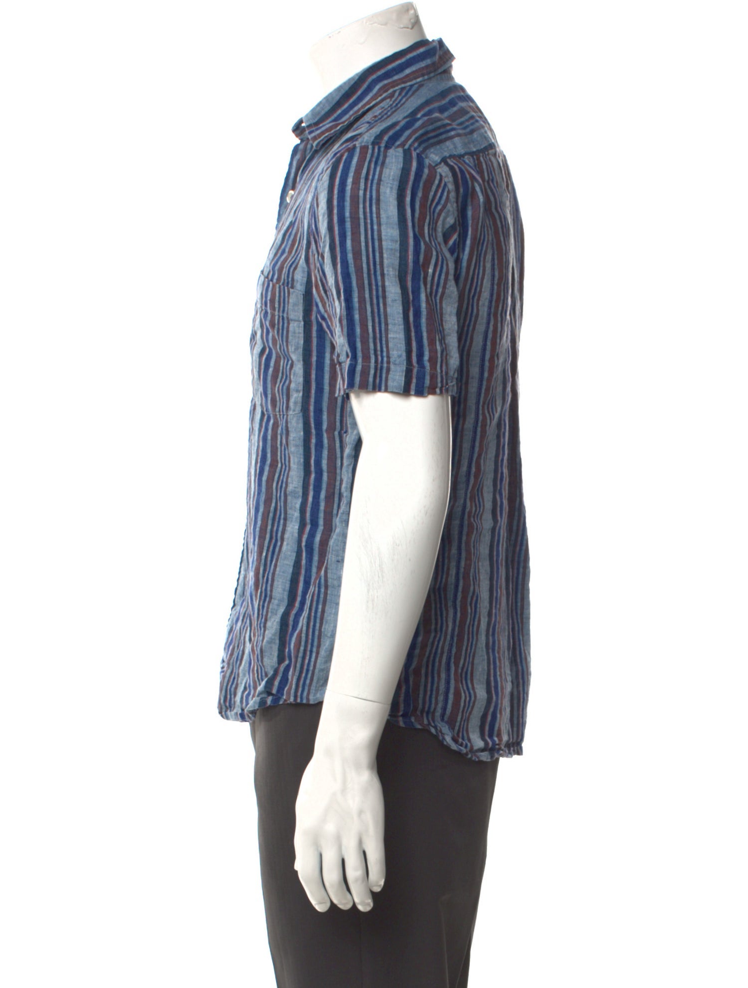 Corridor Linen Striped Shirt