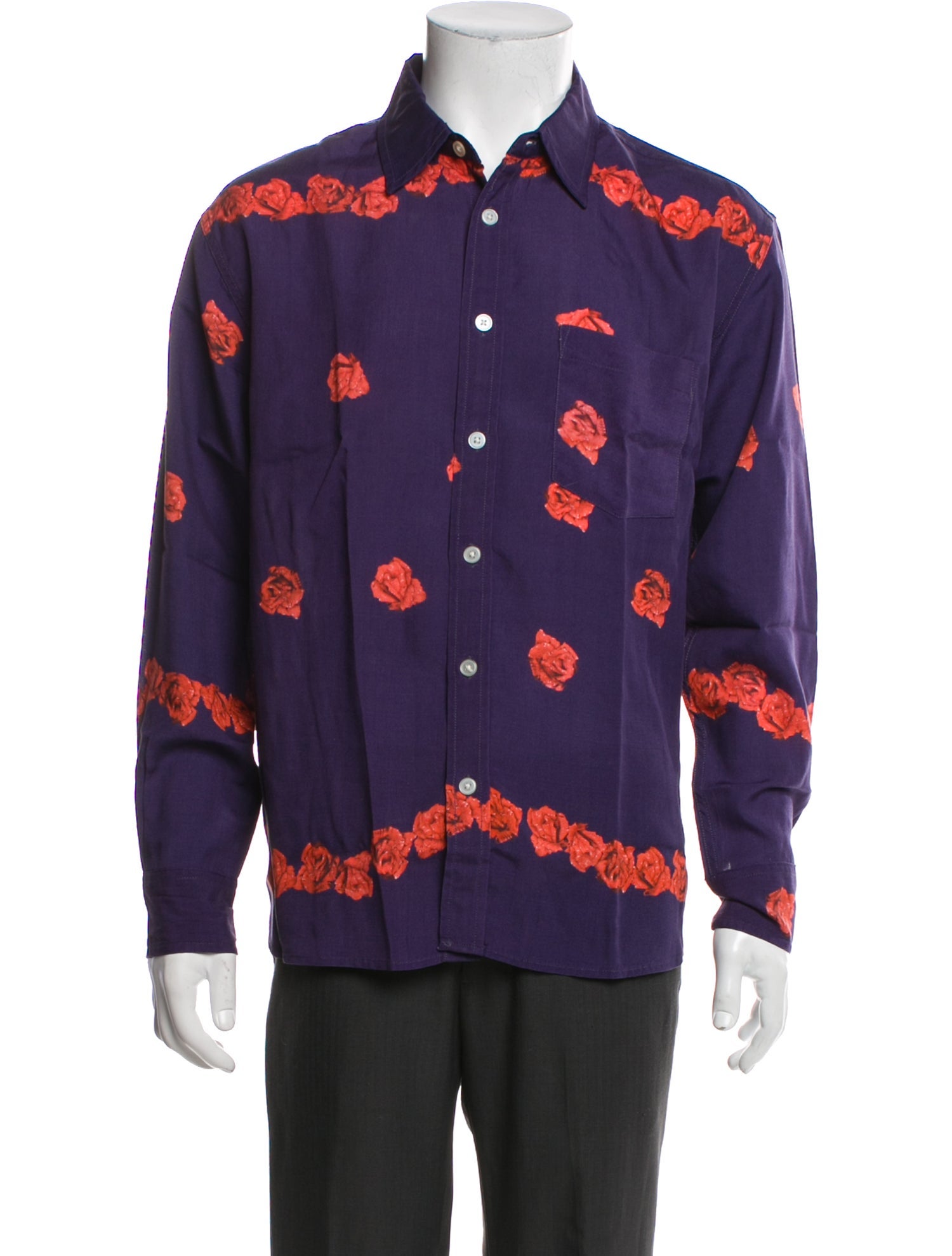 Corridor Graphic Print Long Sleeve Shirt