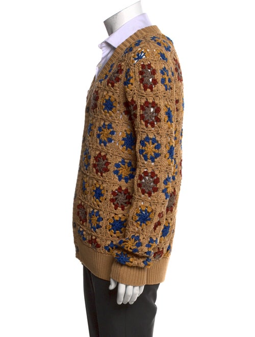 Corridor Patterned V-Neck Cardigan