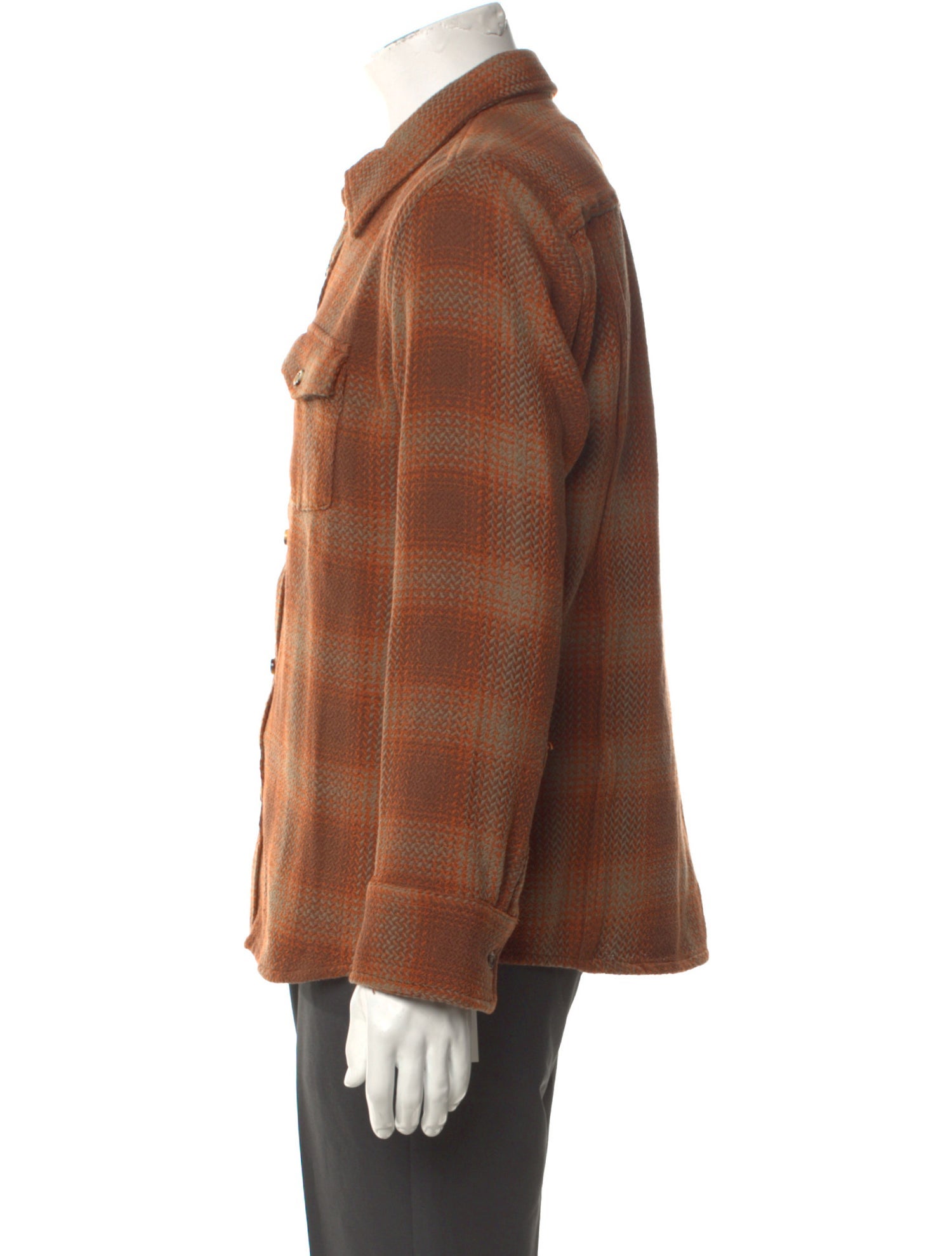 Corridor Plaid Print Long Sleeve Shirt