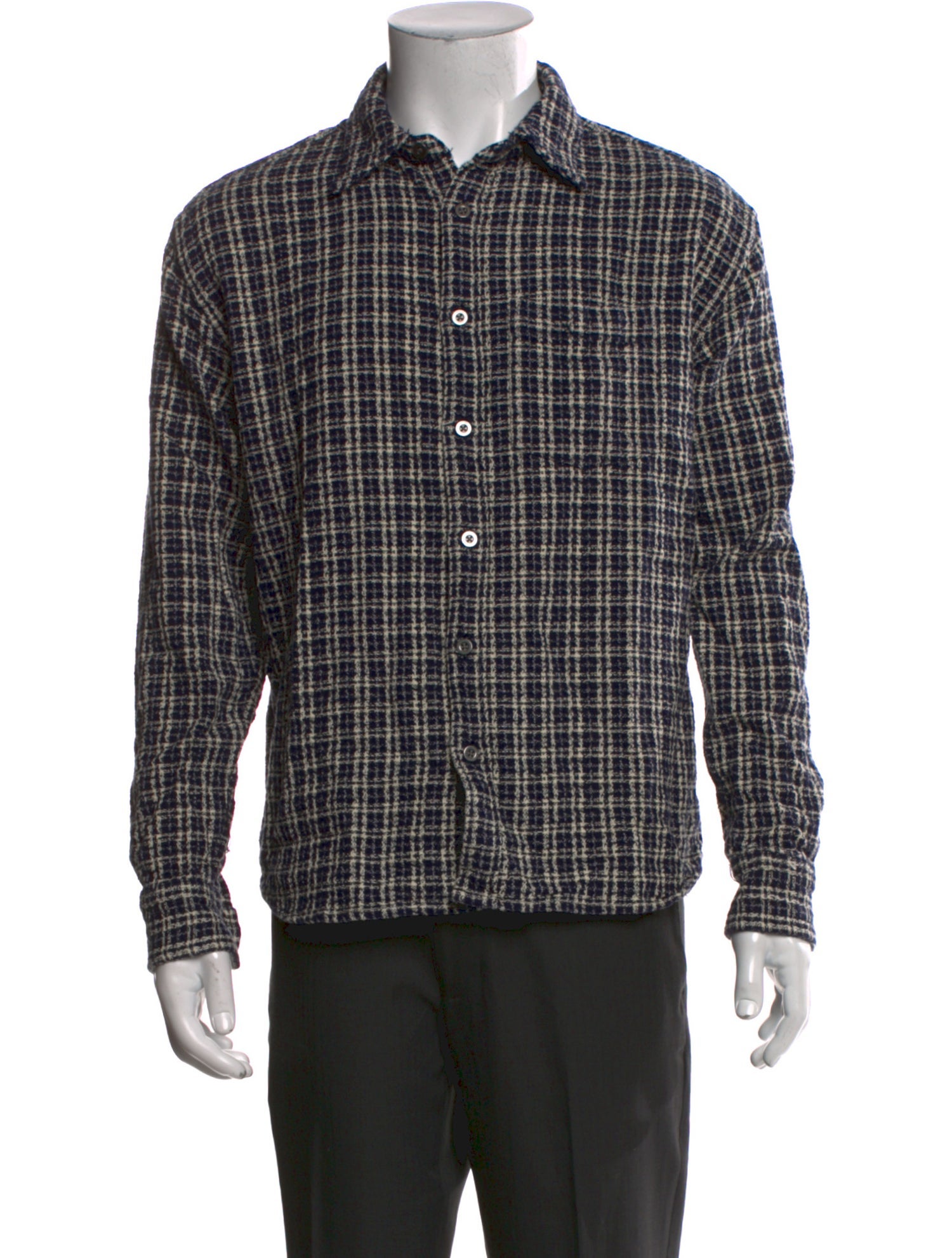 Corridor Plaid Print Long Sleeve Shirt