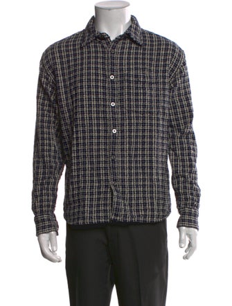 Corridor Plaid Print Long Sleeve Shirt