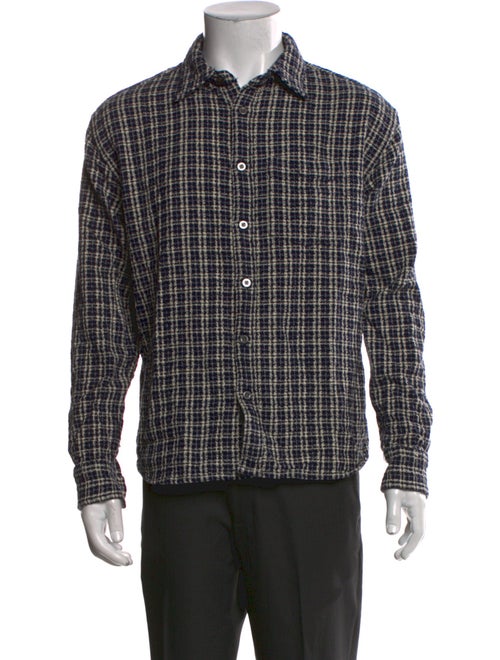 Corridor Plaid Print Long Sleeve Shirt