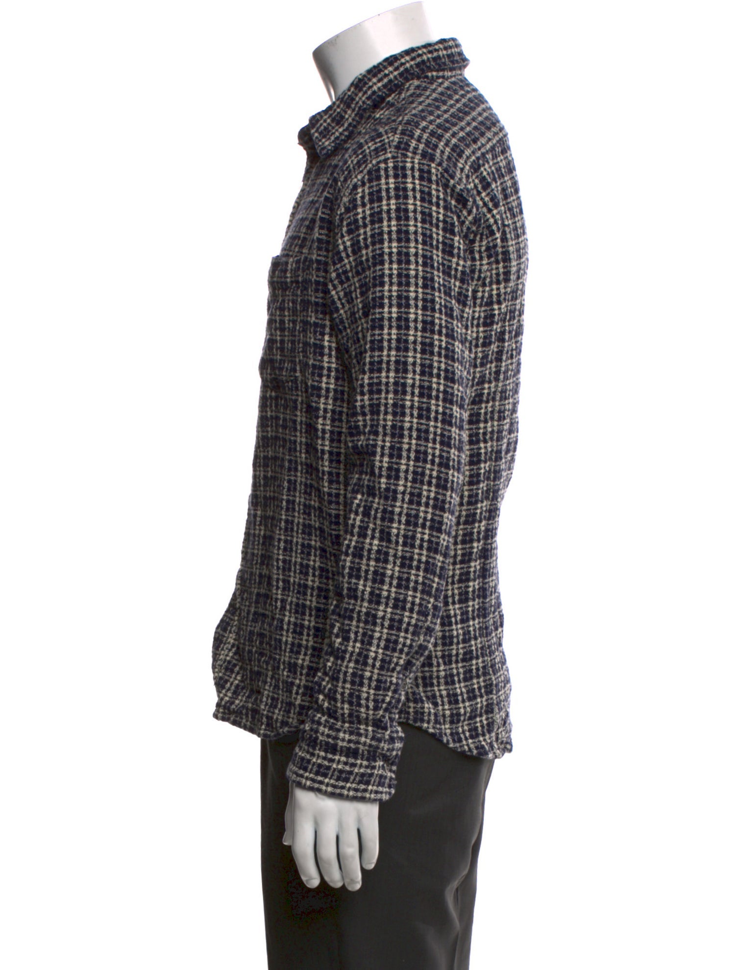 Corridor Plaid Print Long Sleeve Shirt