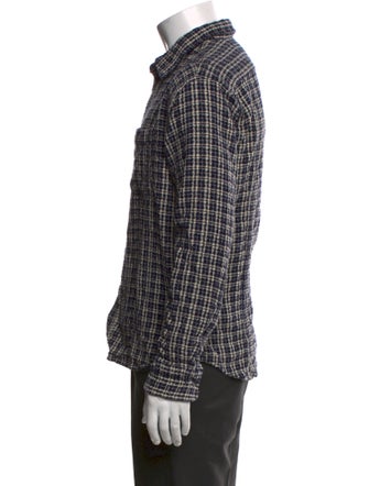 Corridor Plaid Print Long Sleeve Shirt