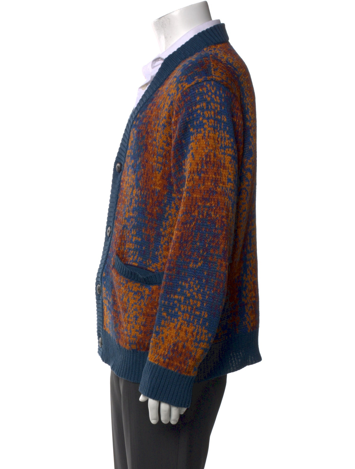 Corridor Alpaca Printed Cardigan