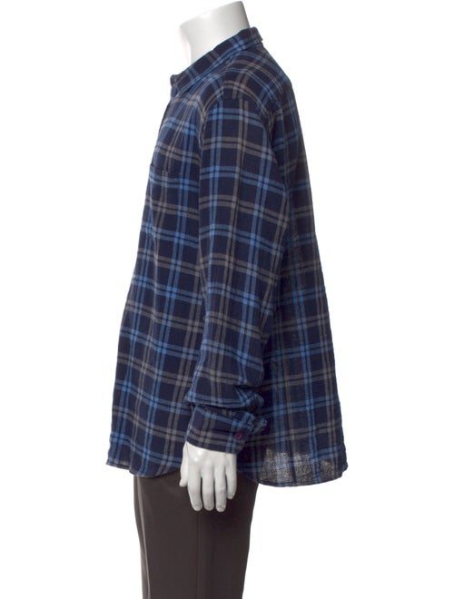 Corridor Plaid Print Long Sleeve Shirt