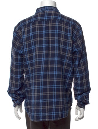 Corridor Plaid Print Long Sleeve Shirt