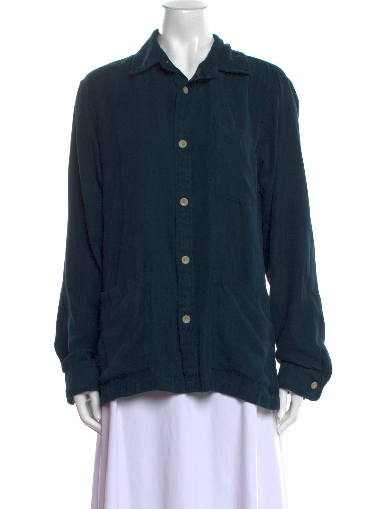 Corridor Long Sleeve Button-Up Top