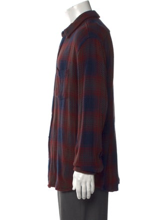 Corridor Plaid Print Long Sleeve Shirt