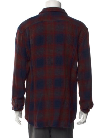 Corridor Plaid Print Long Sleeve Shirt