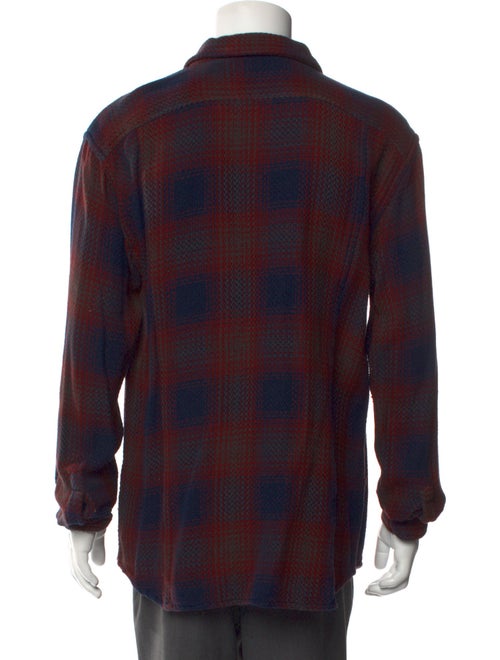 Corridor Plaid Print Long Sleeve Shirt