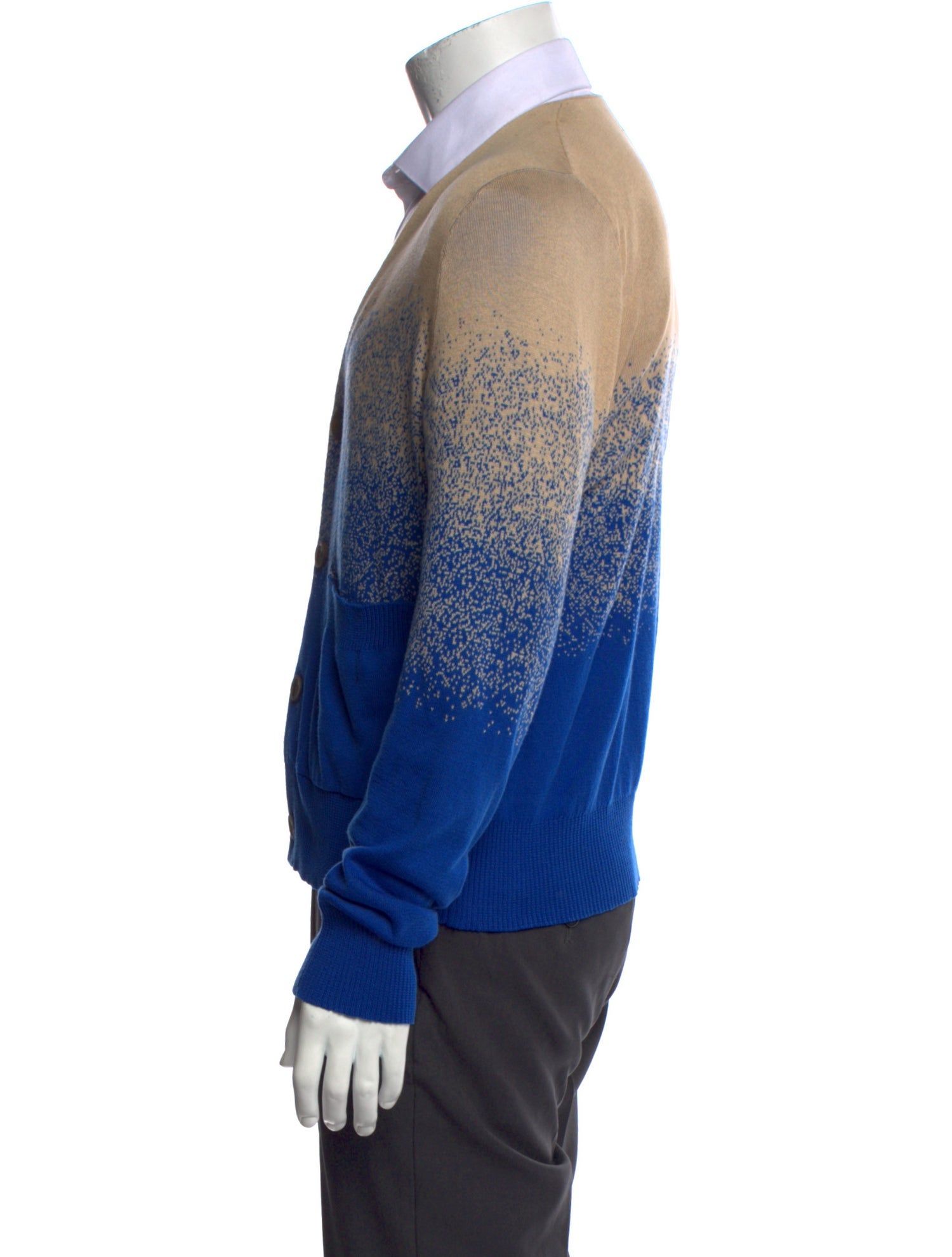 Corridor Printed V-Neck Cardigan