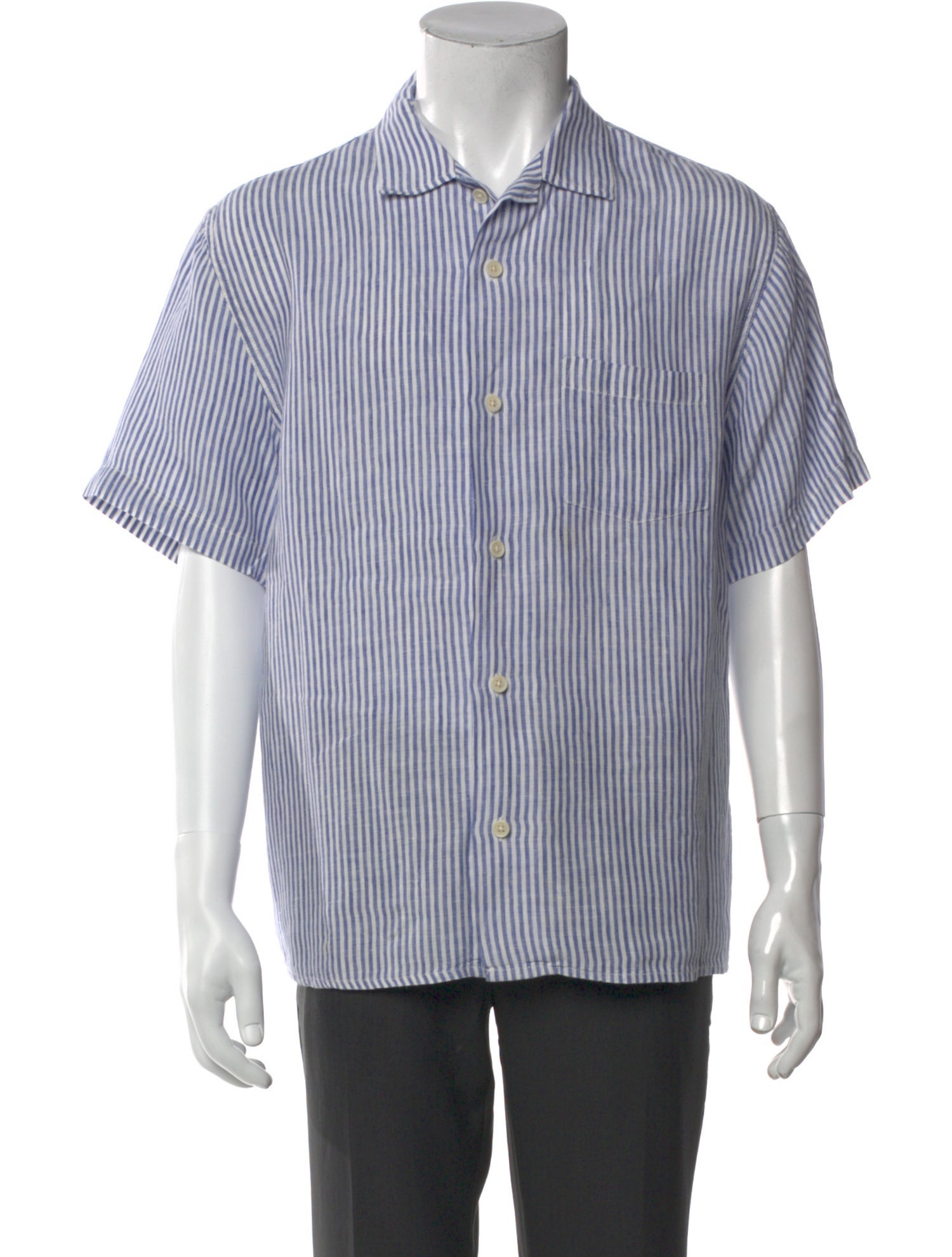 Corridor Linen Striped Shirt