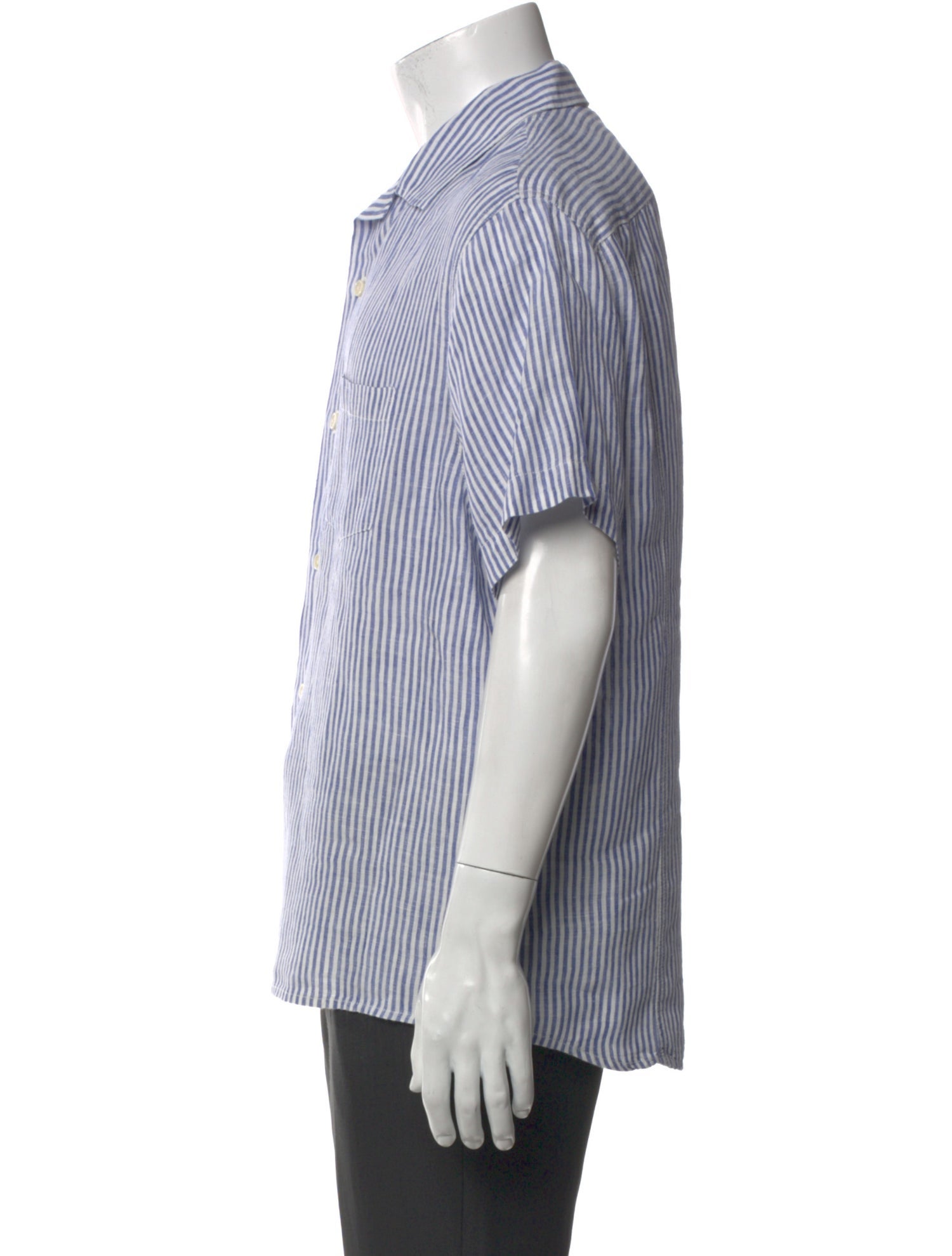 Corridor Linen Striped Shirt