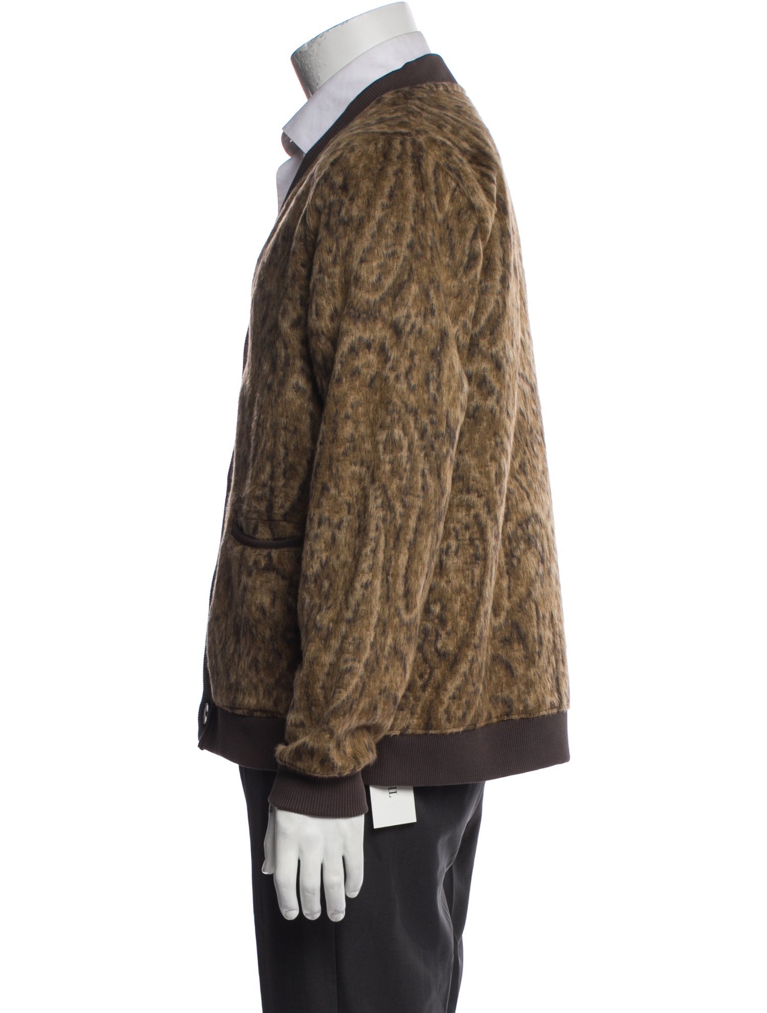 Corridor Printed V-Neck Cardigan w/ Tags