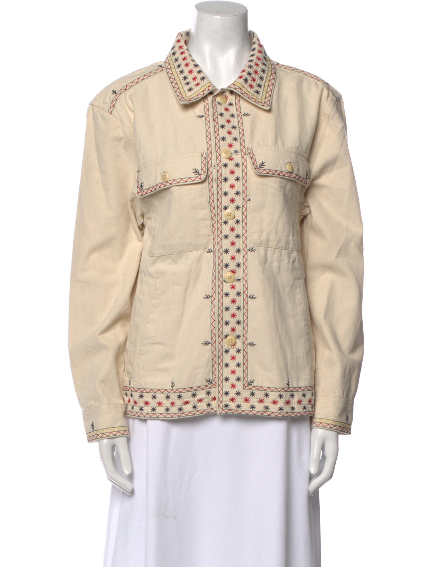 Corridor Long Sleeve Button-Up Top w/ Tags