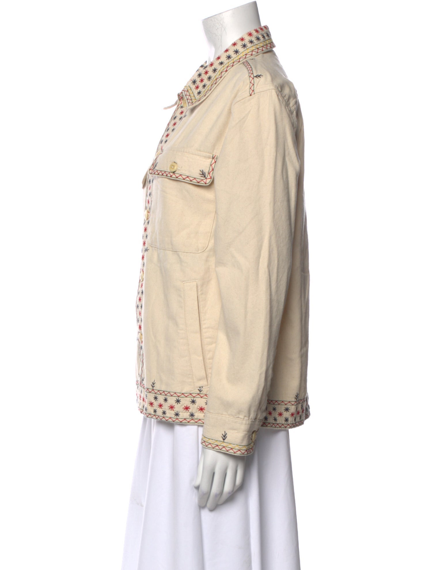 Corridor Long Sleeve Button-Up Top w/ Tags