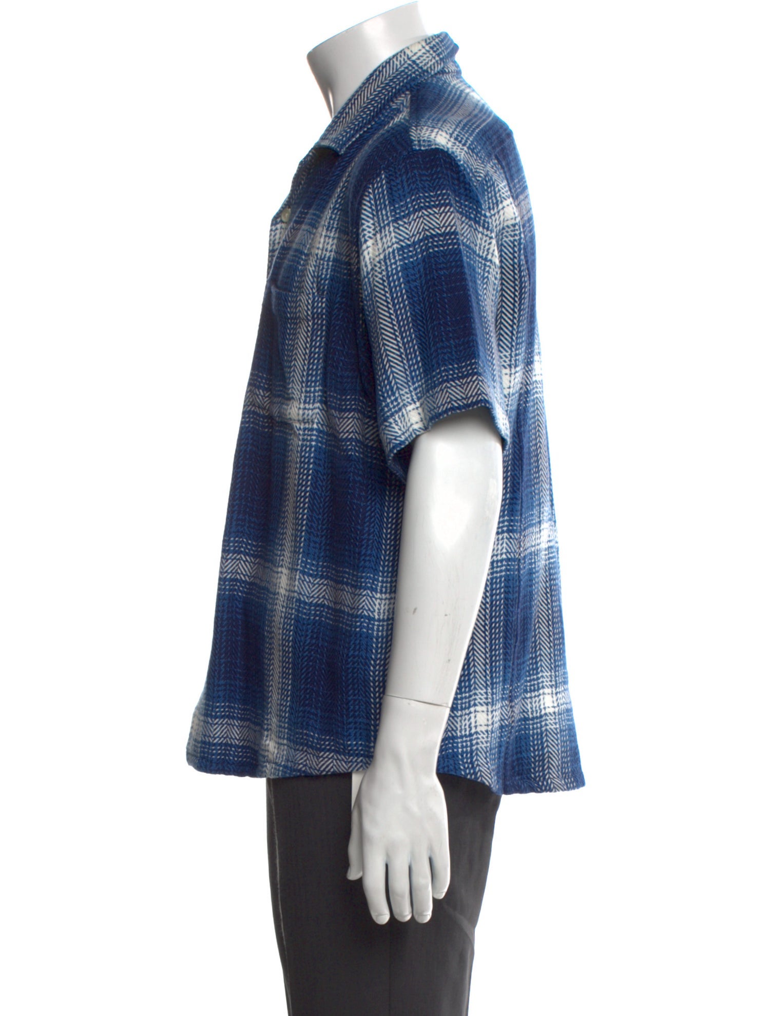 Corridor Plaid Print Short Sleeve Shirt