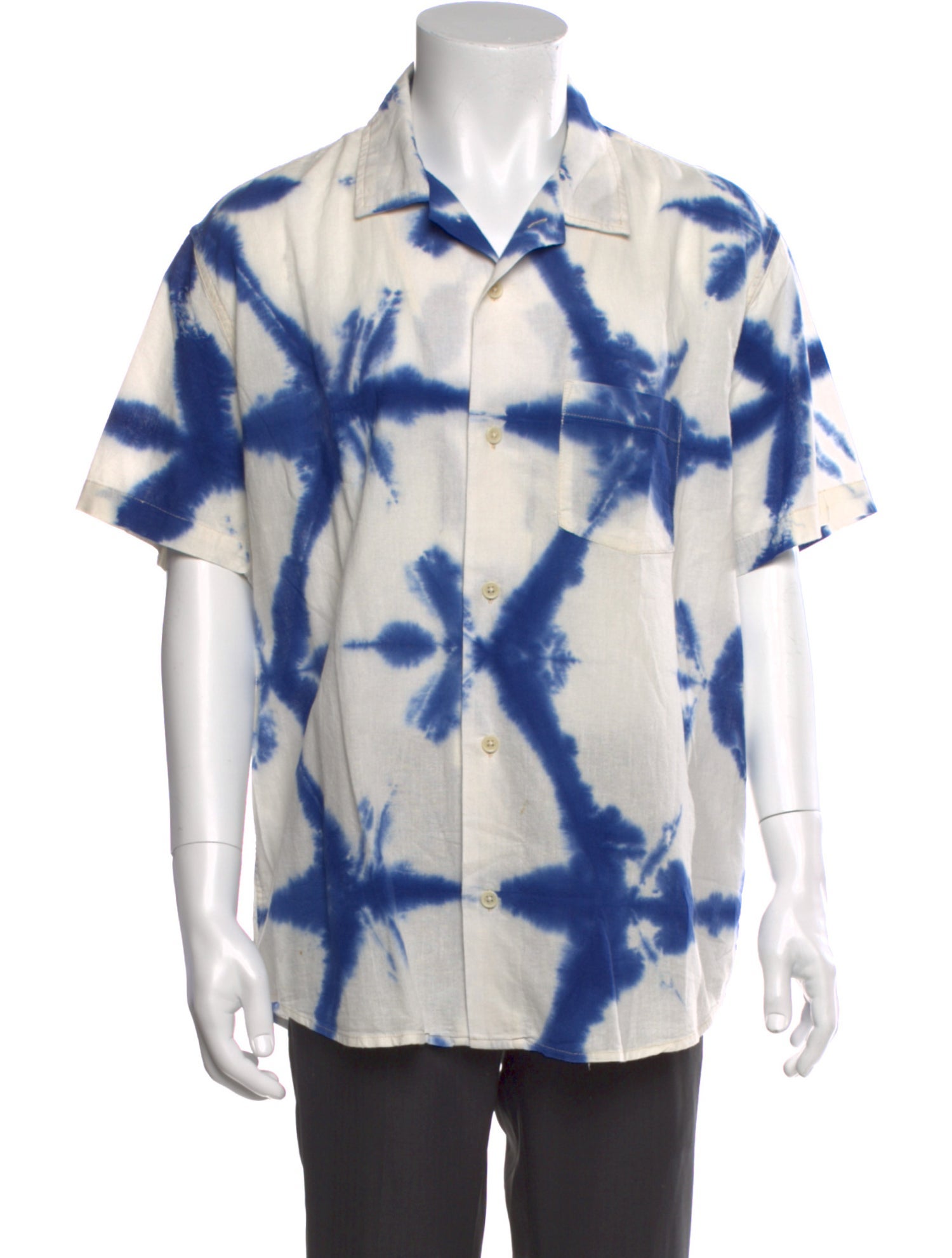 Corridor Tie-Dye Print Short Sleeve Shirt