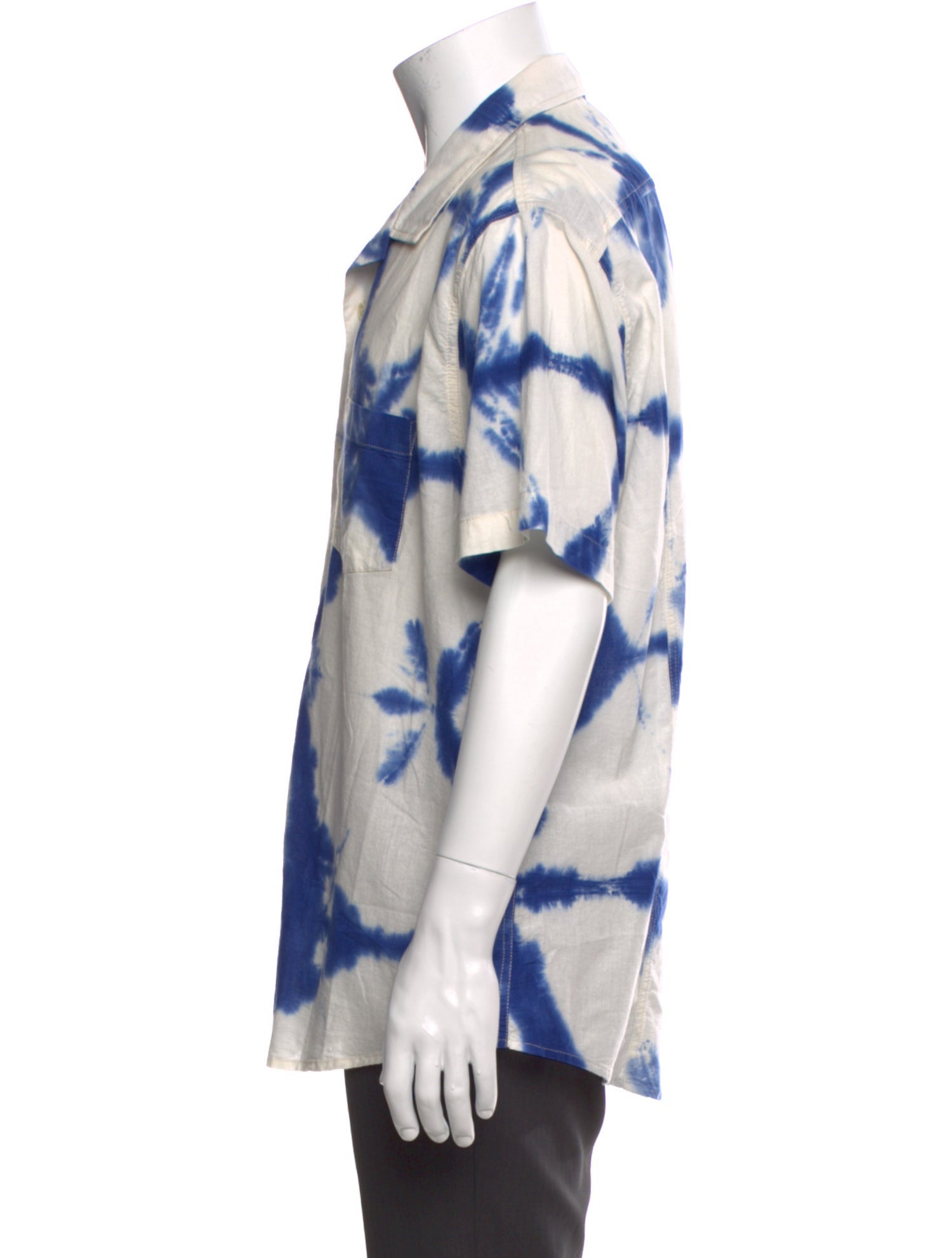 Corridor Tie-Dye Print Short Sleeve Shirt