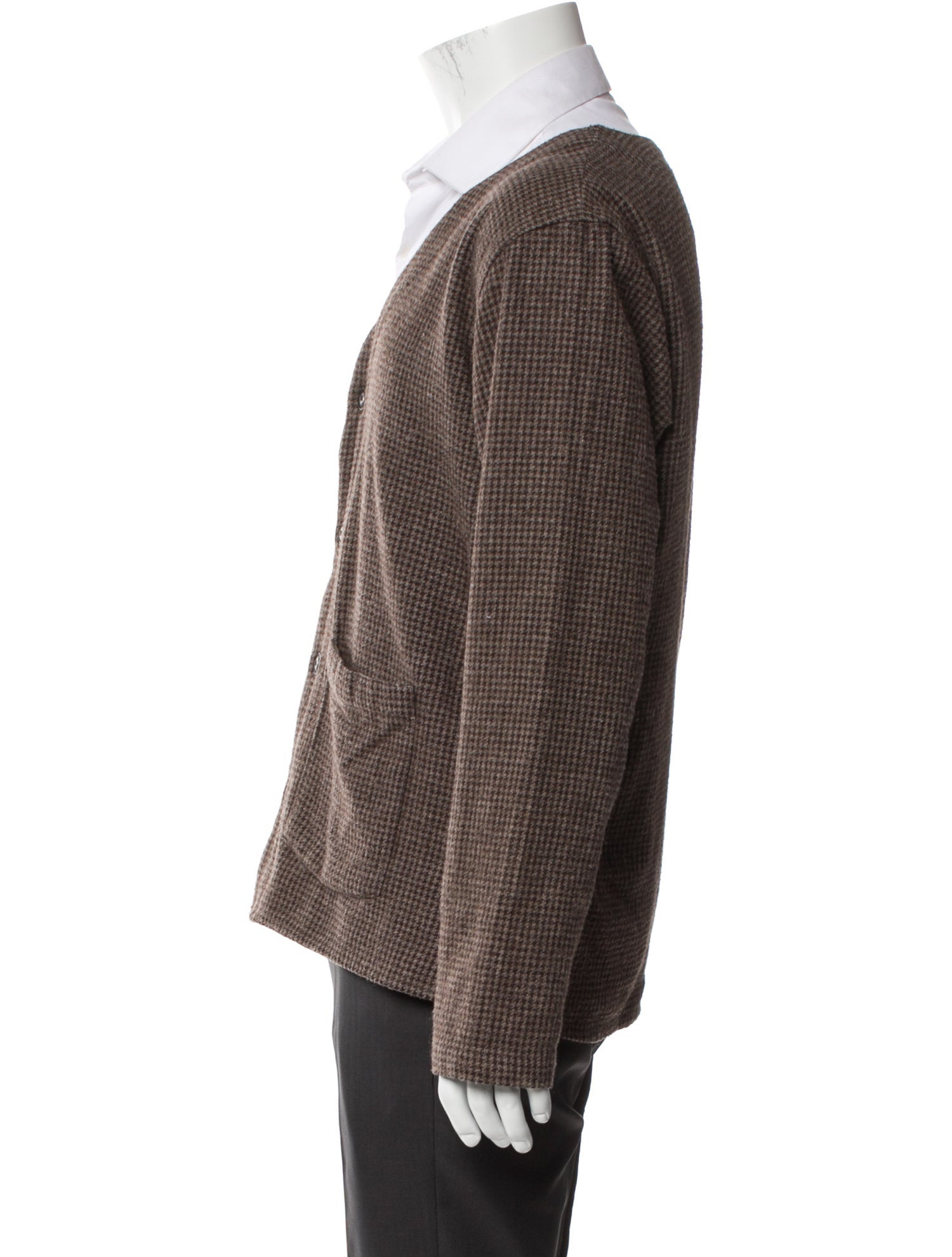 Corridor Houndstooth Print Coat