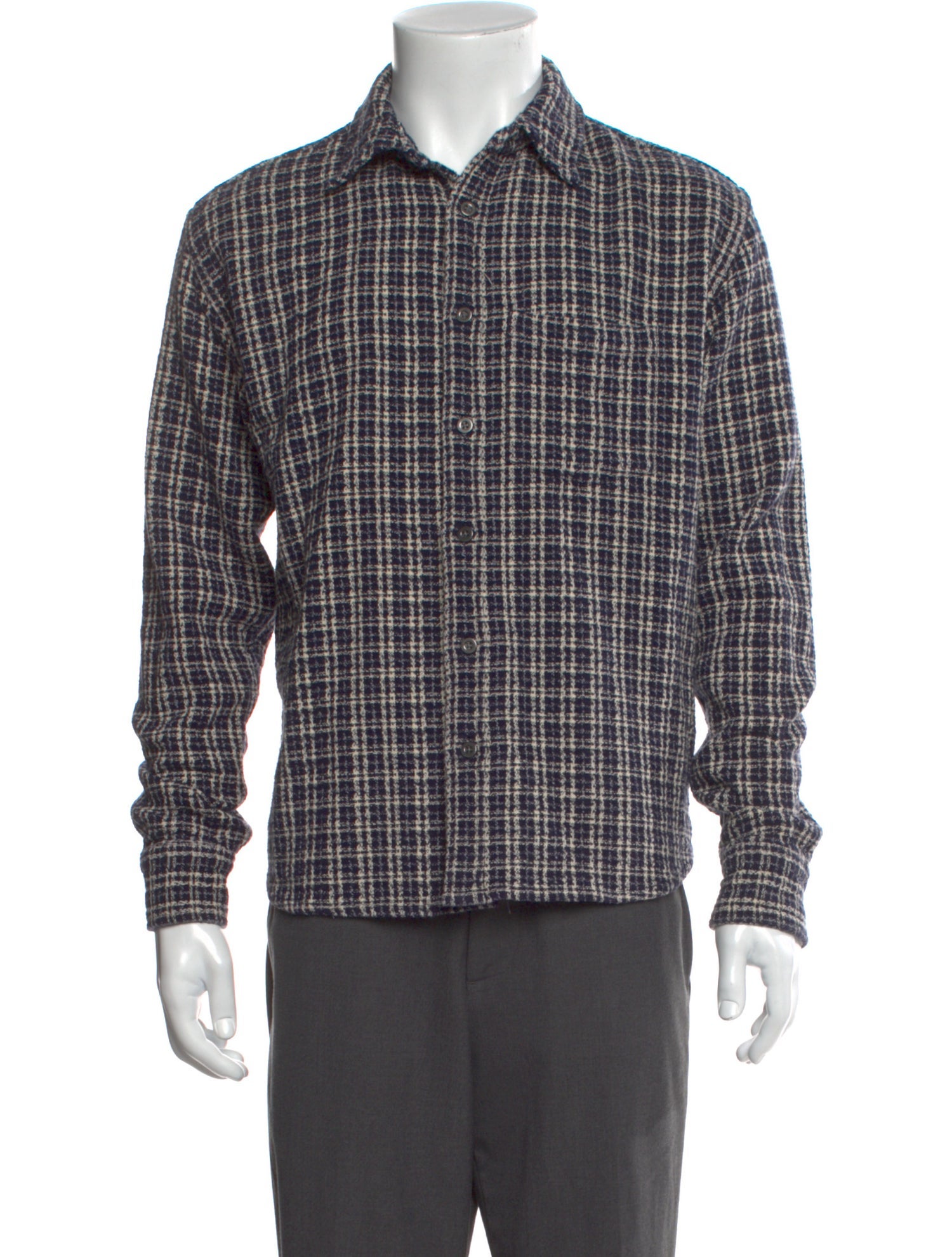 Corridor Plaid Print Long Sleeve Shirt