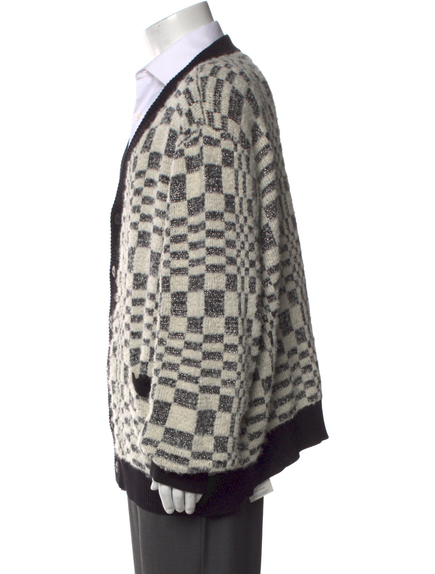 Corridor Printed V-Neck Cardigan