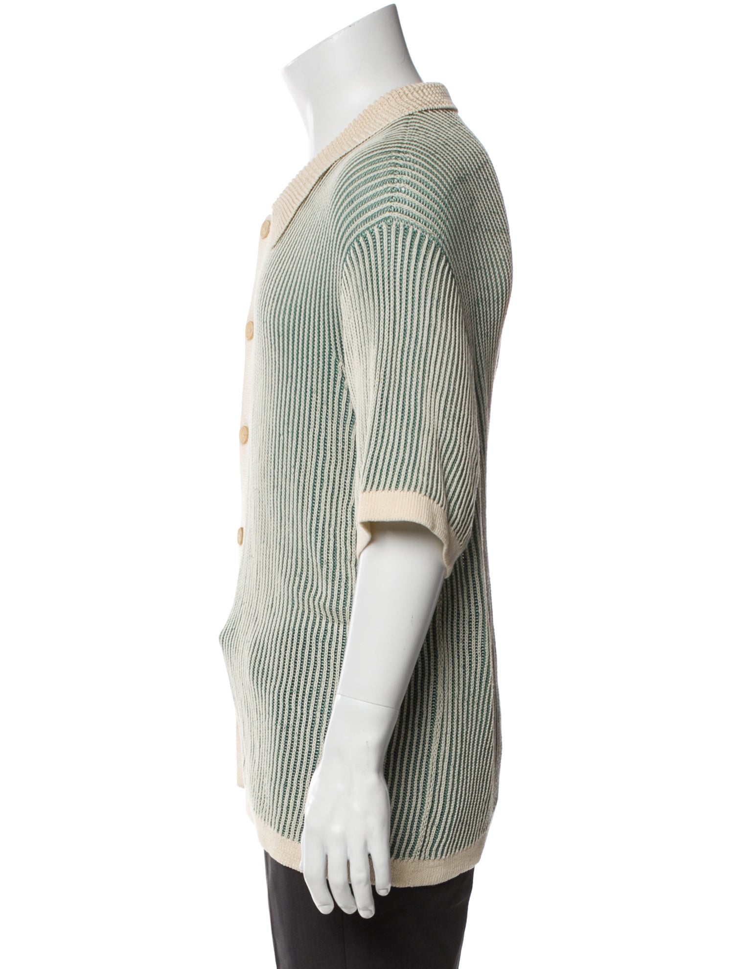 Corridor Striped V-Neck T-Shirt