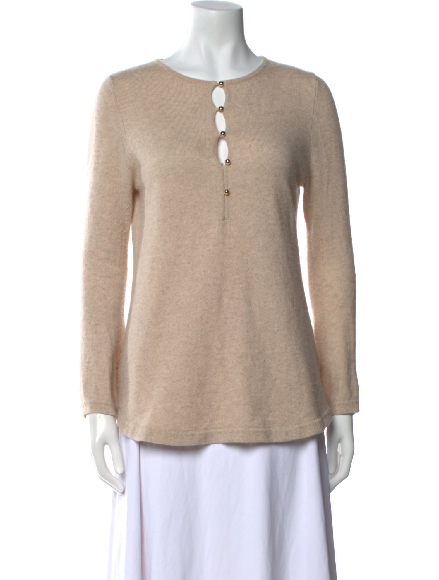 Cortland Park Cashmere Scoop Neck Sweater