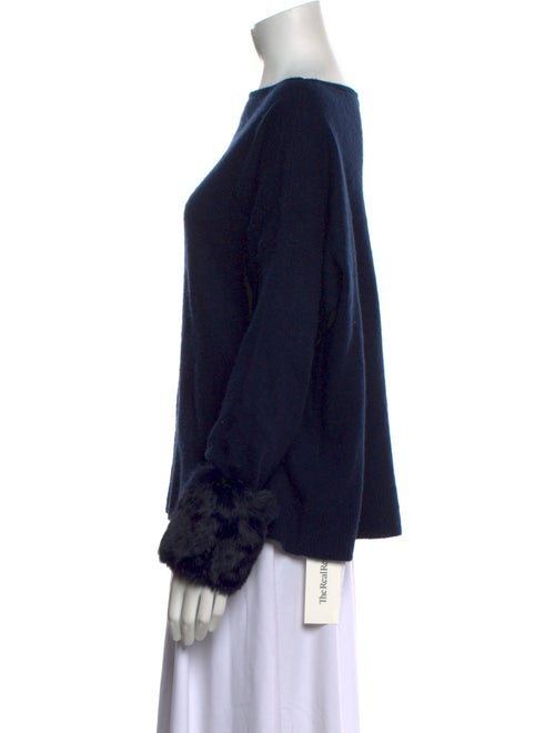 Cortland Park Cashmere Bateau Neckline Sweater