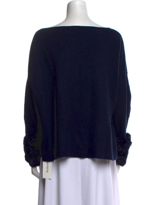 Cortland Park Cashmere Bateau Neckline Sweater