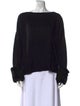 Cortland Park Cashmere Bateau Neckline Sweater