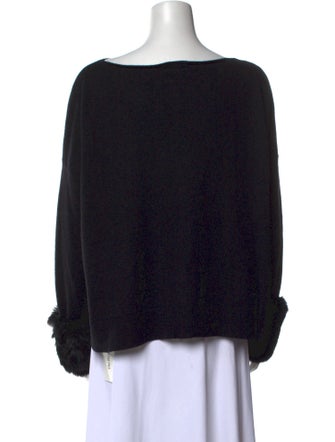 Cortland Park Cashmere Bateau Neckline Sweater