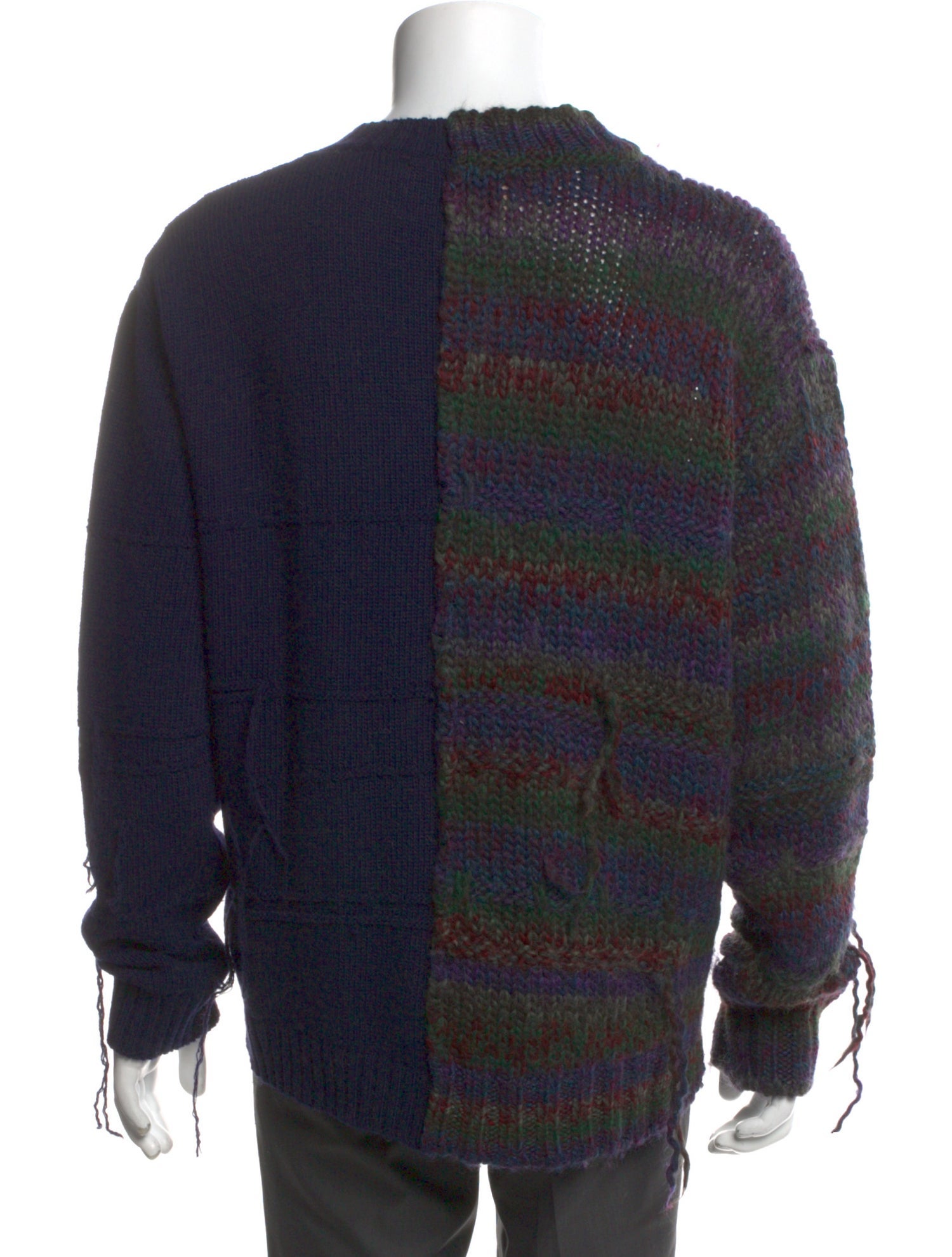 Wool Printed Pullover