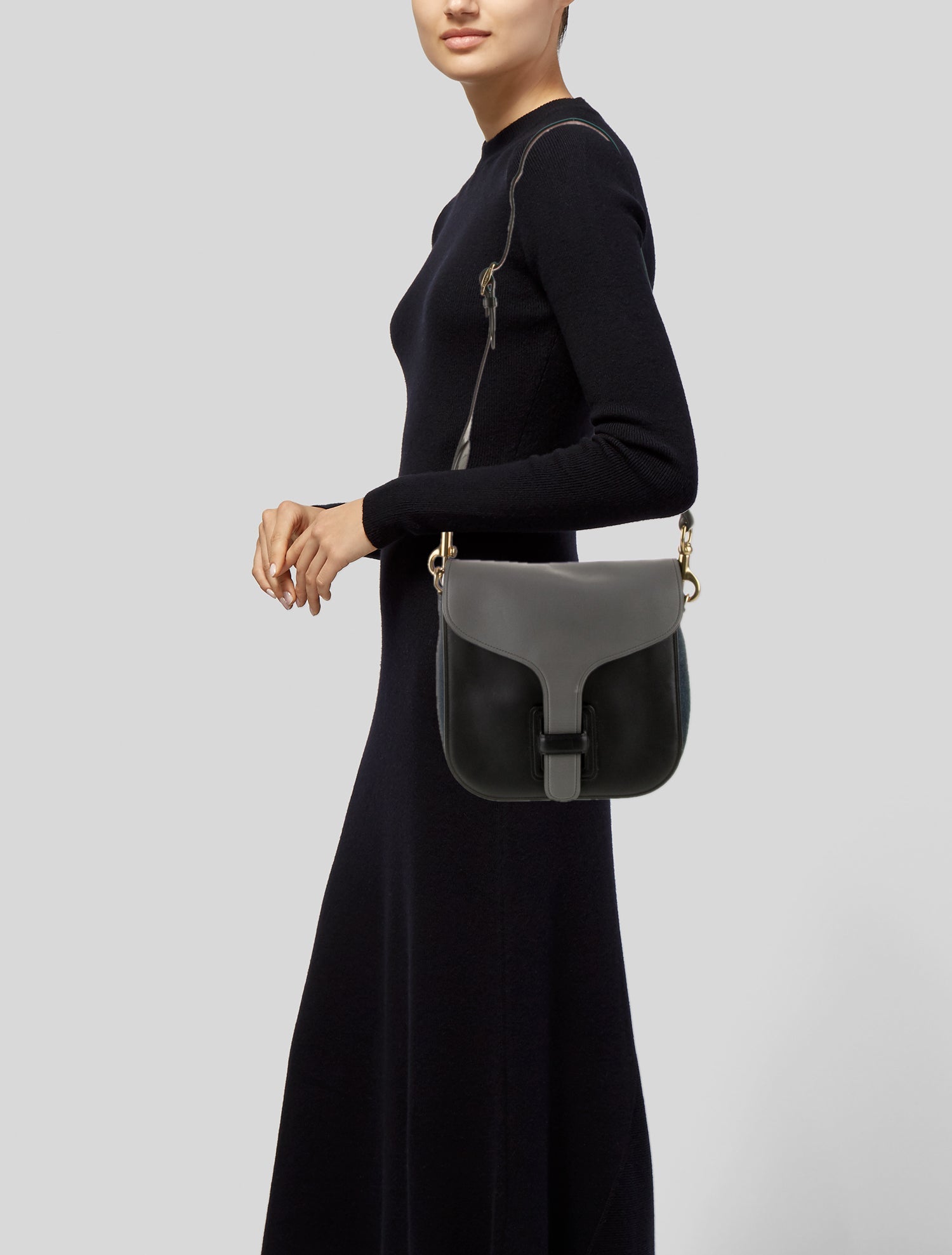 Coach x Rodarte Leather Messenger Bag