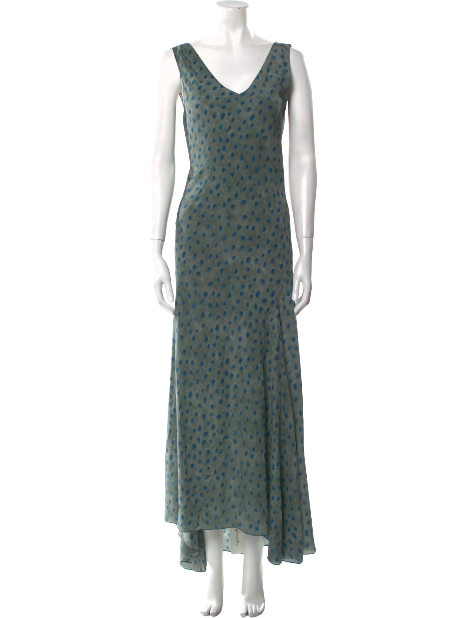 Cortana Silk Long Dress